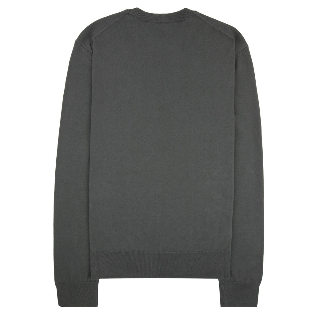 Hugo Boss Cotton Sweater With Embroidered Logo Green 348