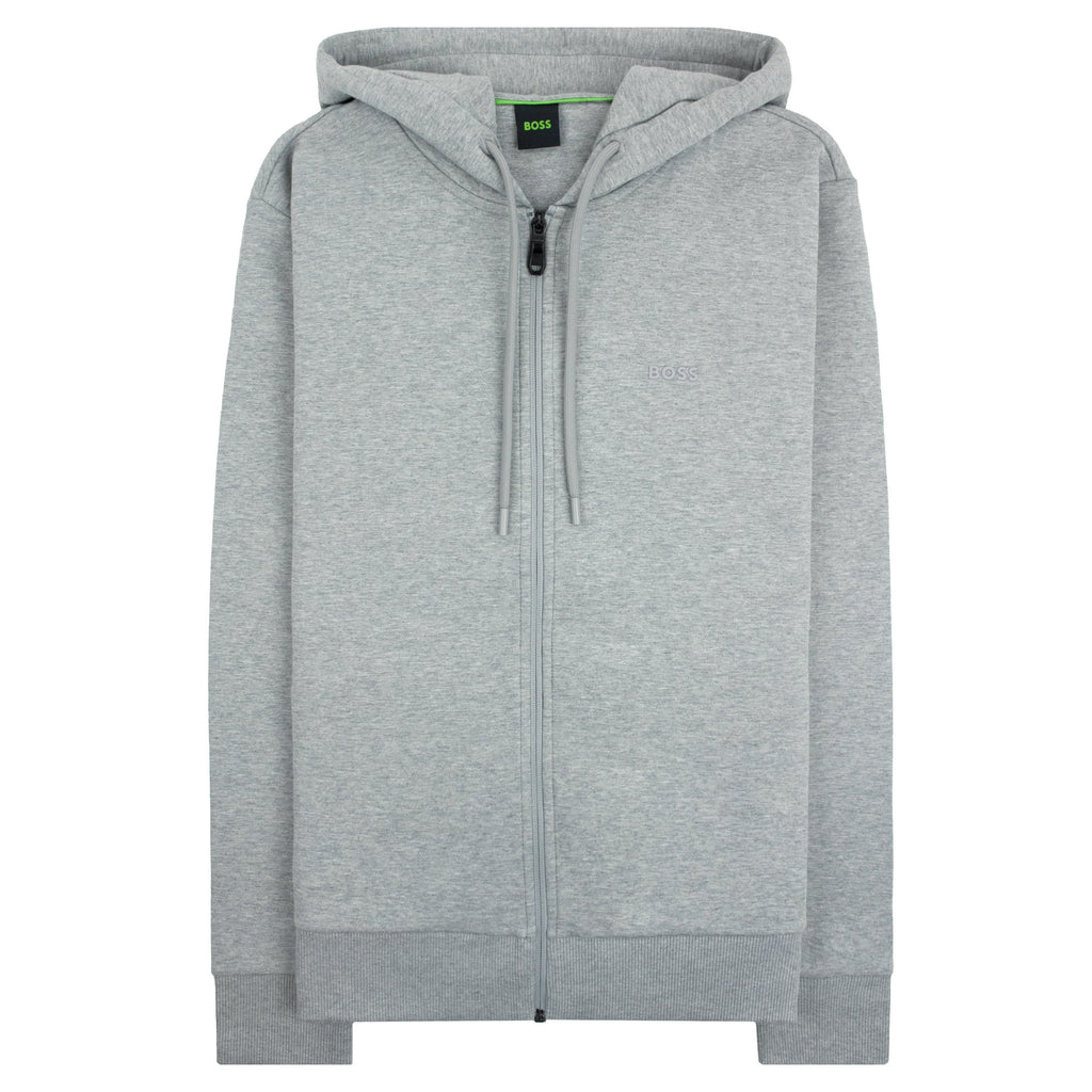 Hugo Boss Saggy Zip Up Track Hoody GREY 042