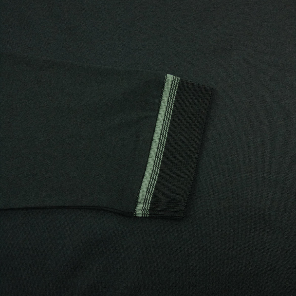 Hugo Boss H-PLEINS Long Sleeve Slim Fit Polo Green 348