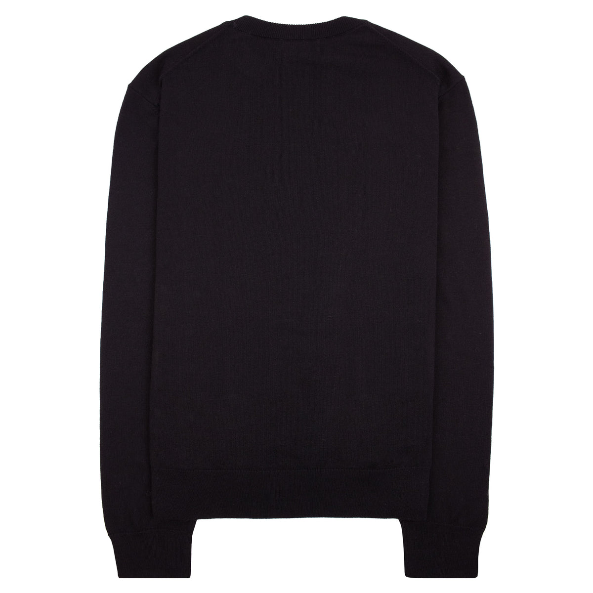 Hugo Boss Cotton Sweater With Embroidered Logo Black 001