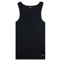 Hugo Boss Logo Cotton Tank Top BLACK 001