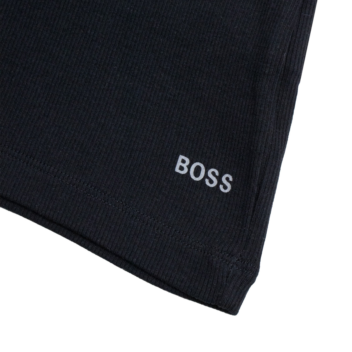Hugo Boss Logo Cotton Tank Top BLACK 001
