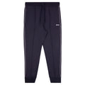 Hugo Boss Cotton Blend Tracksuit Bottoms With Piping Navy 403