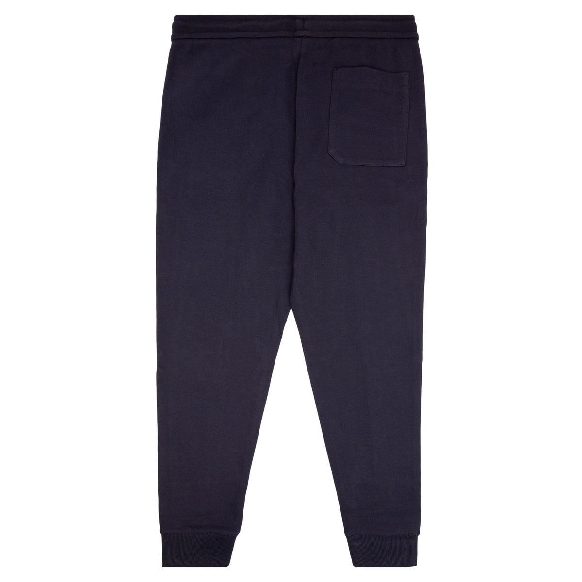 Hugo Boss Cotton Blend Tracksuit Bottoms With Piping Navy 403
