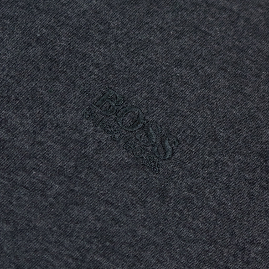 Hugo Boss Embroidered Logo 3 Pack Box T Shirt BLK GREY NAVY