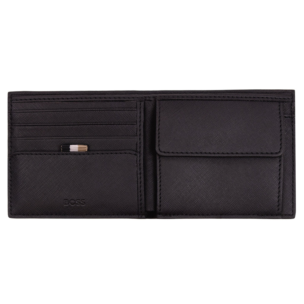Hugo Boss Zaie 4cc Coin Wallet BLACK 001