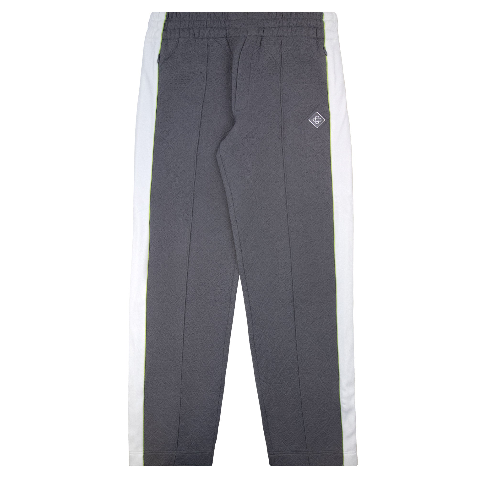 Casablanca Tennis Jacquard Track Pant Grey/White