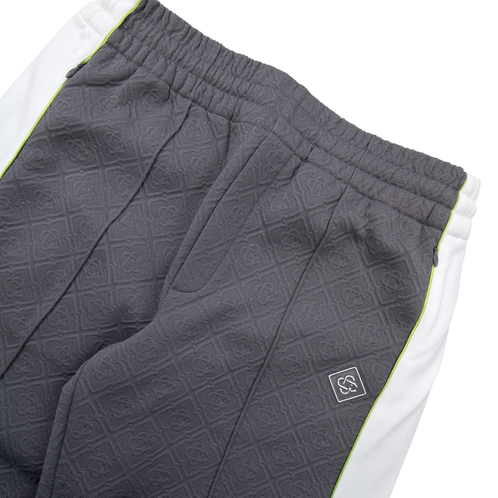 Casablanca Tennis Jacquard Track Pant Grey/White