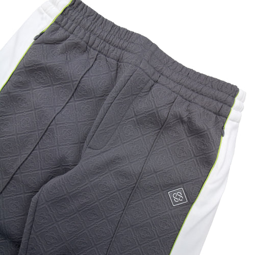 Casablanca Tennis Jacquard Track Pant Grey/White