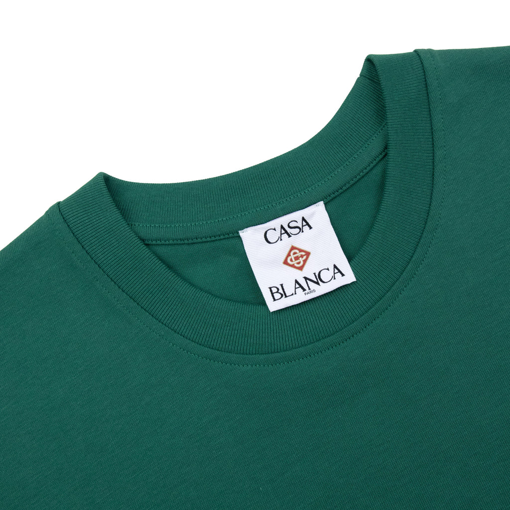 Casablanca Plafond Orne De Musique T-Shirt Green