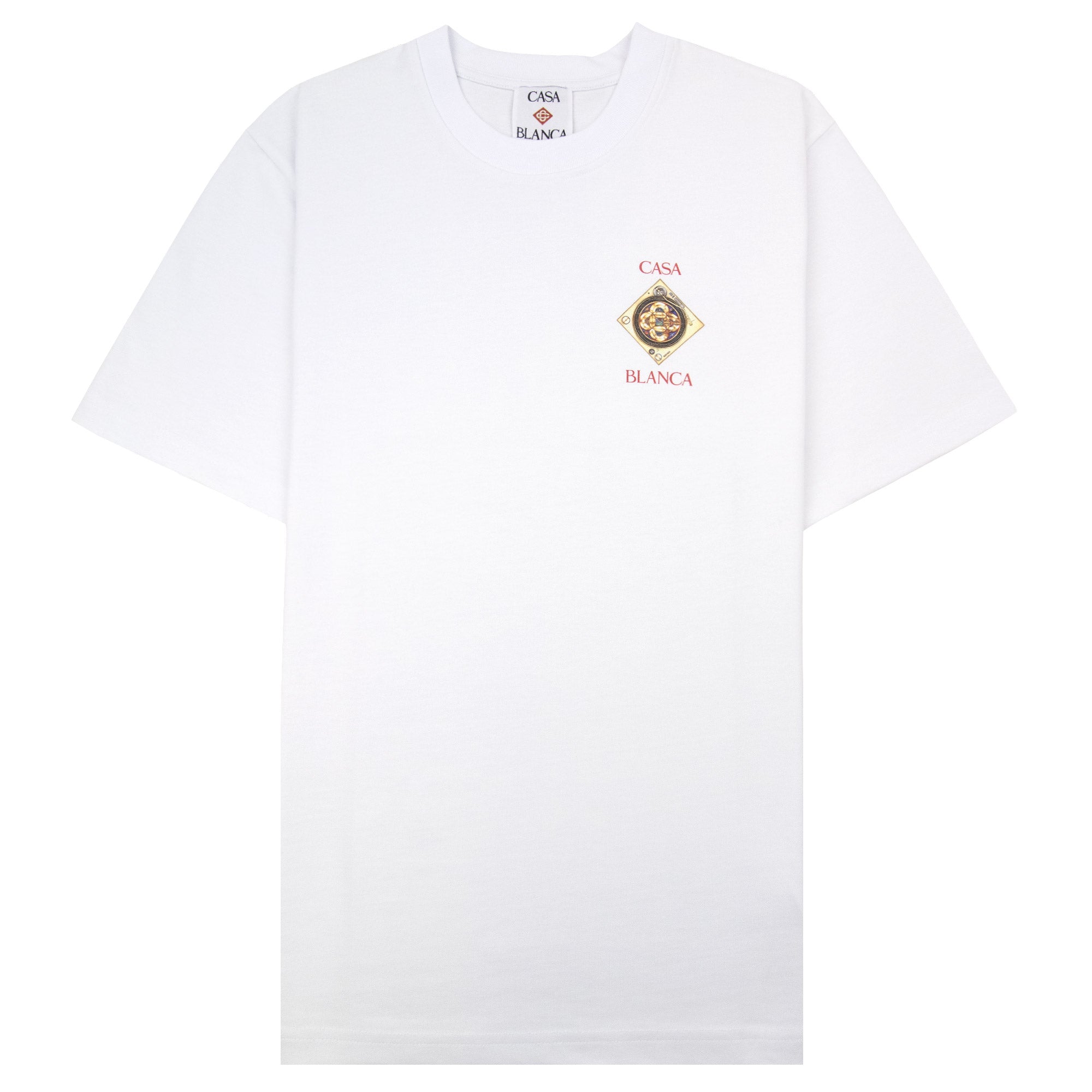 Casablanca Plafond Orne De Musique T-Shirt Bright White
