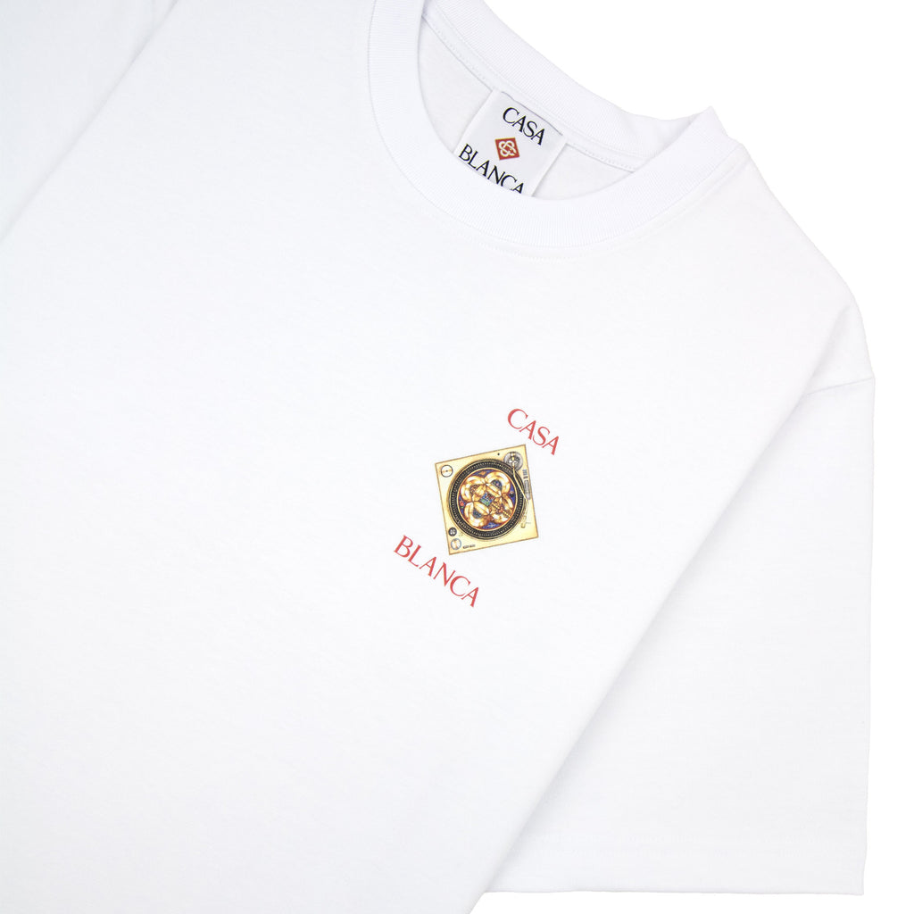 Casablanca Plafond Orne De Musique T-Shirt Bright White