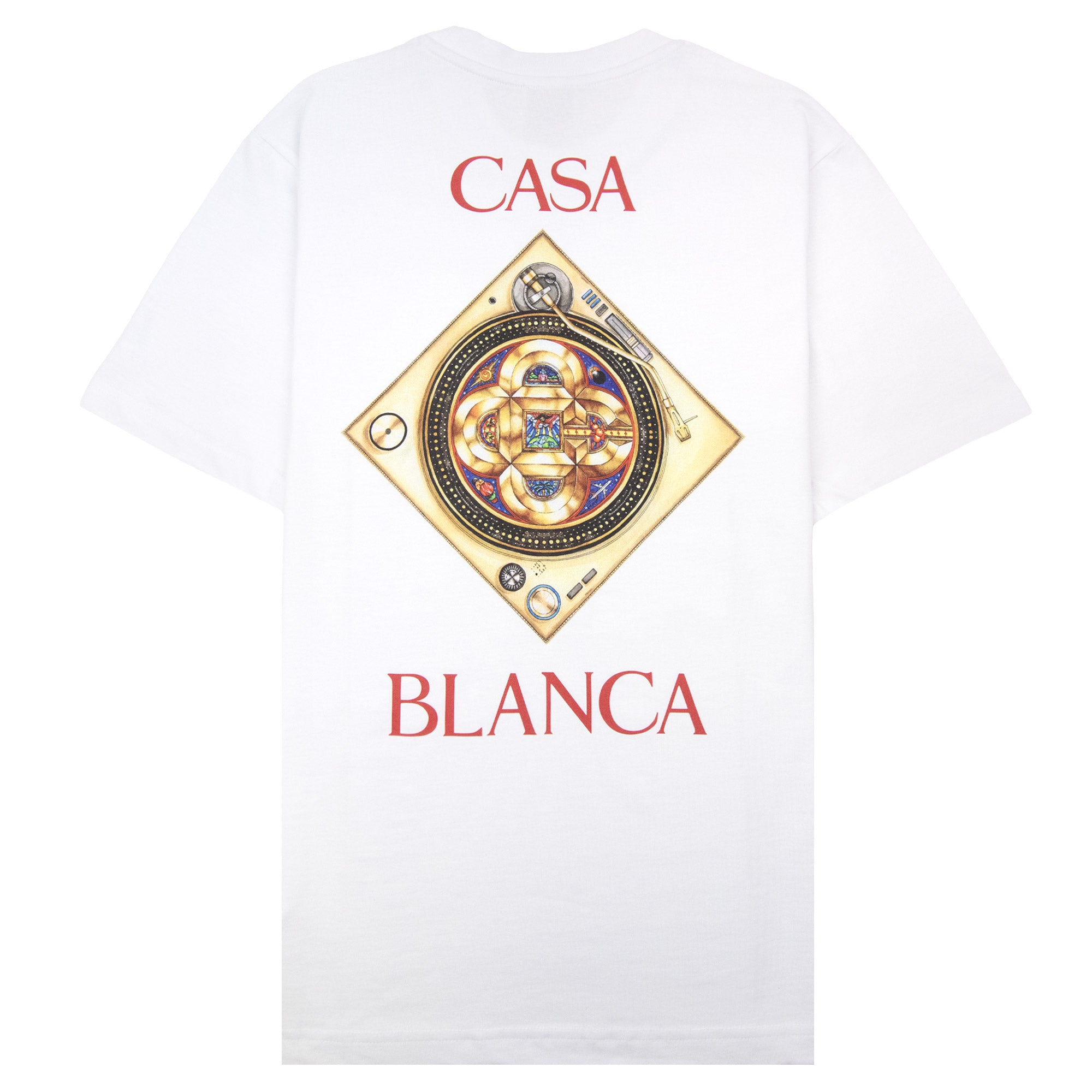 Casablanca Plafond Orne De Musique T-Shirt Bright White