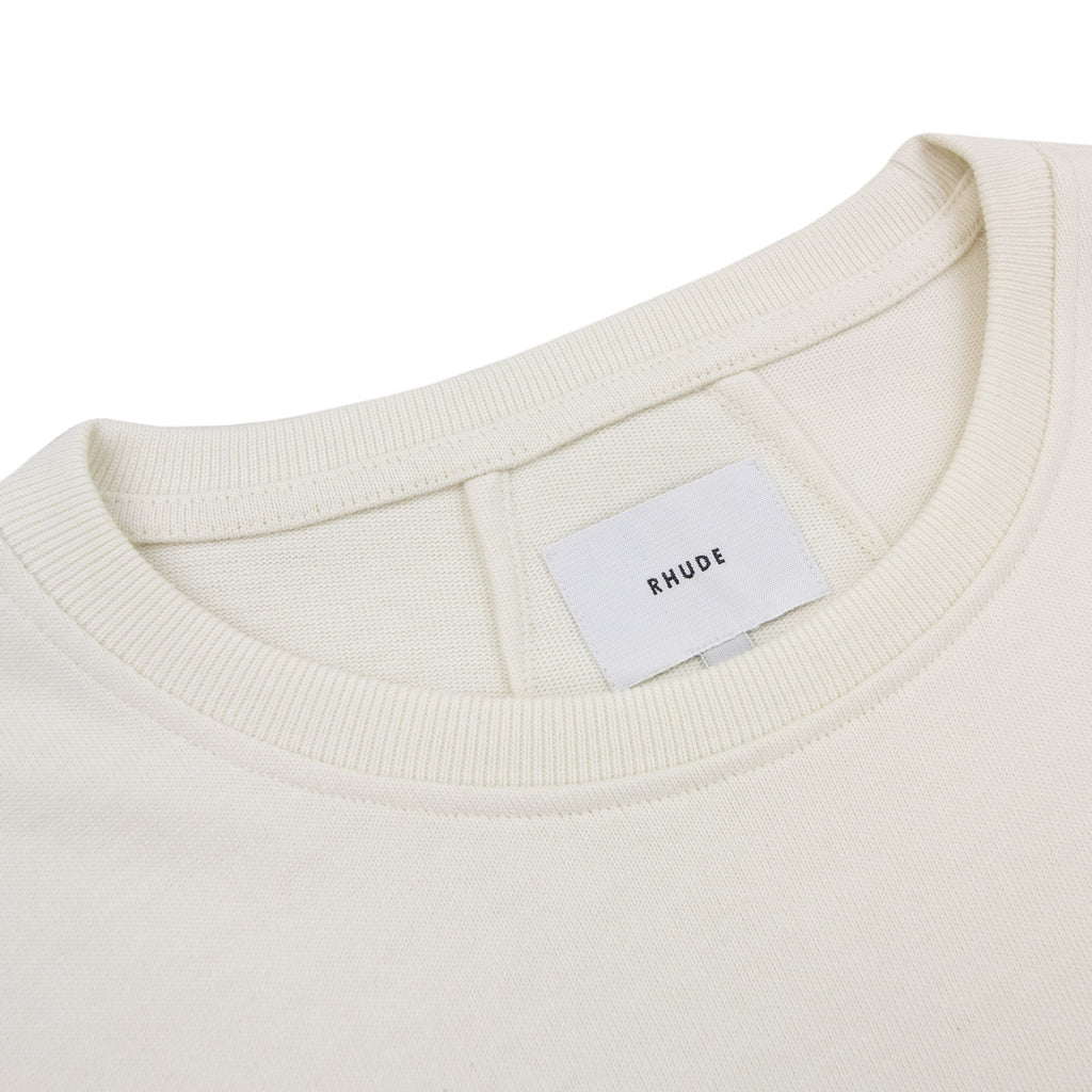 Rhude Virgin Island Script Printed Tee Vintage White