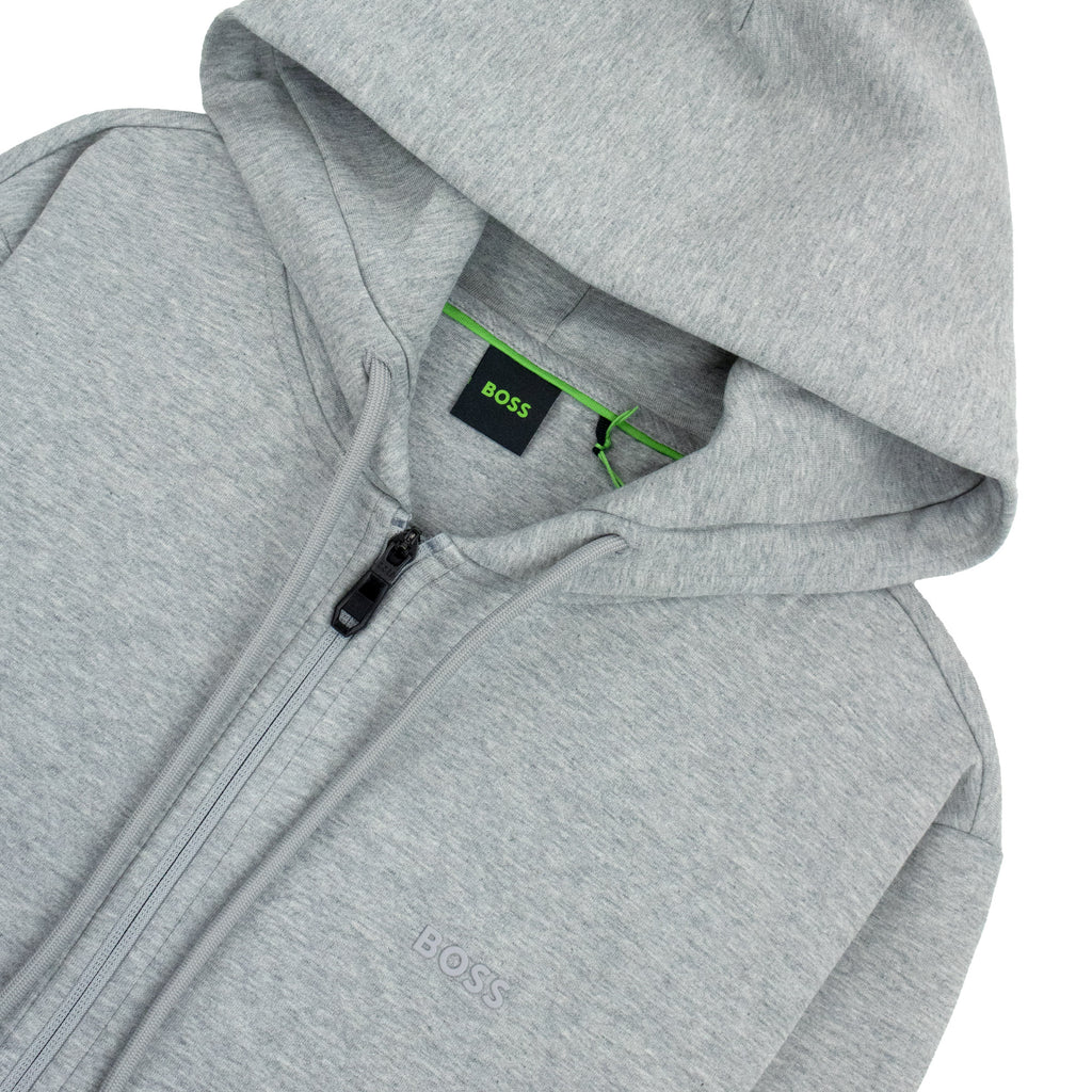 Hugo Boss Saggy Zip Up Track Hoody GREY 042