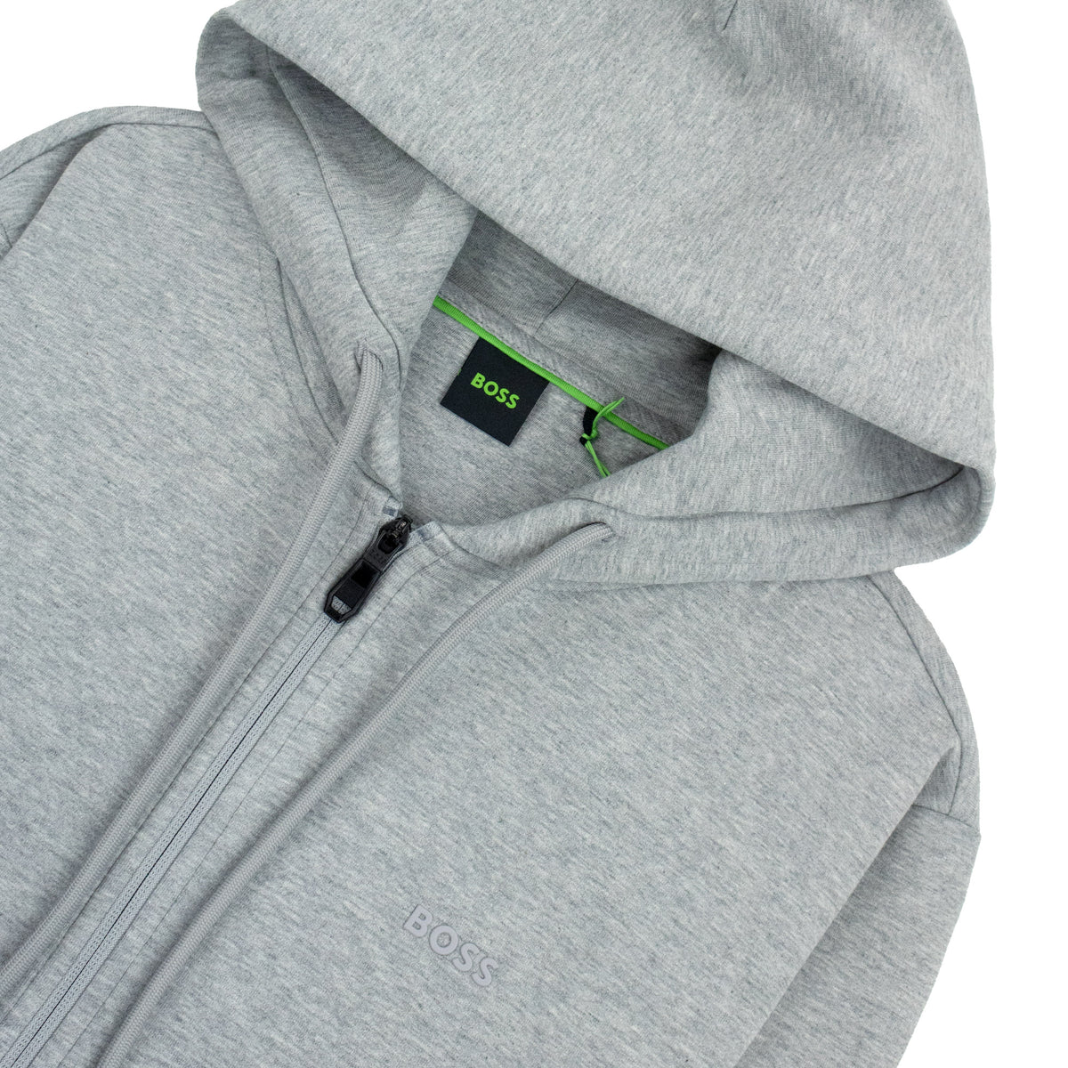 Hugo Boss Saggy Zip Up Track Hoody GREY 042