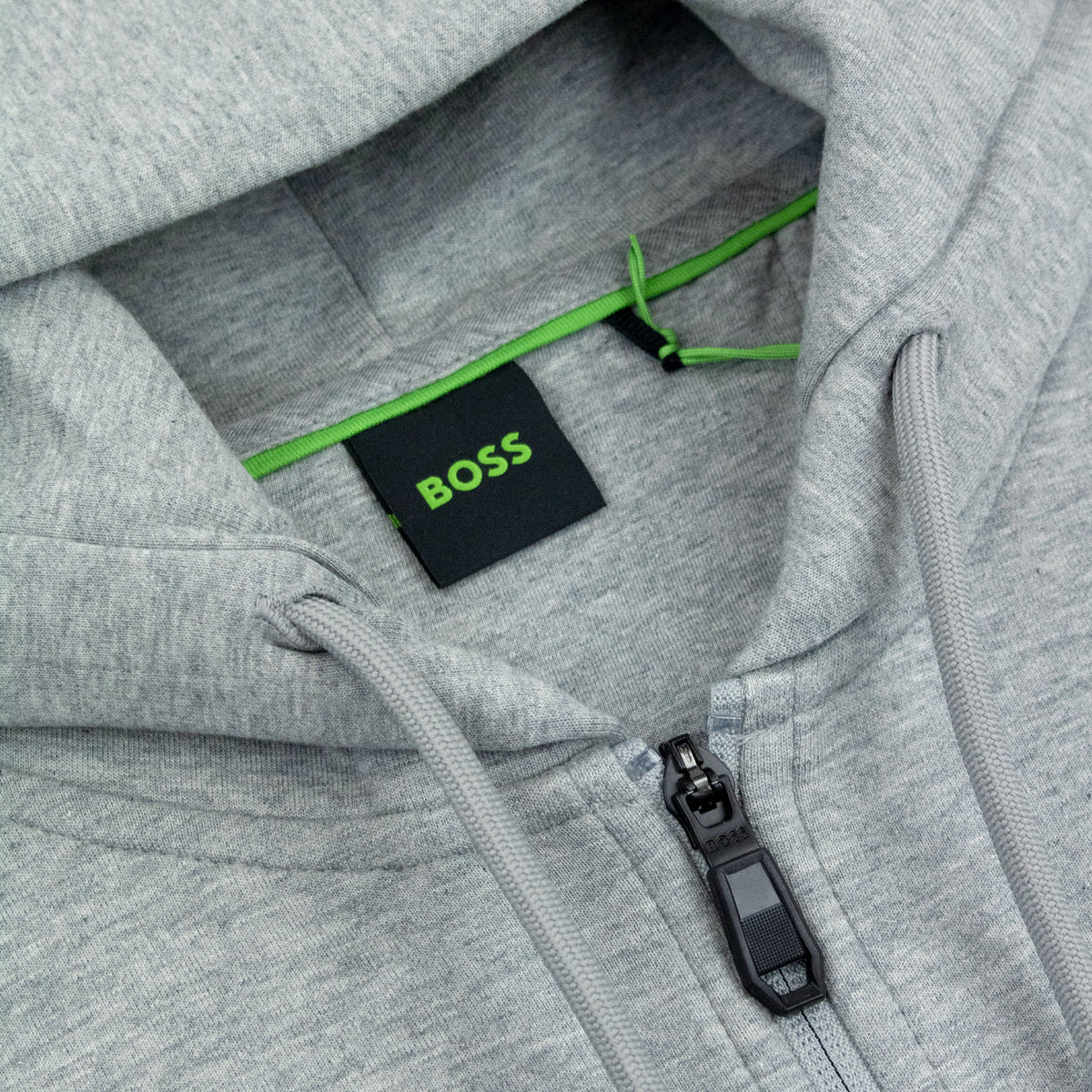 Hugo Boss Saggy Zip Up Track Hoody GREY 042