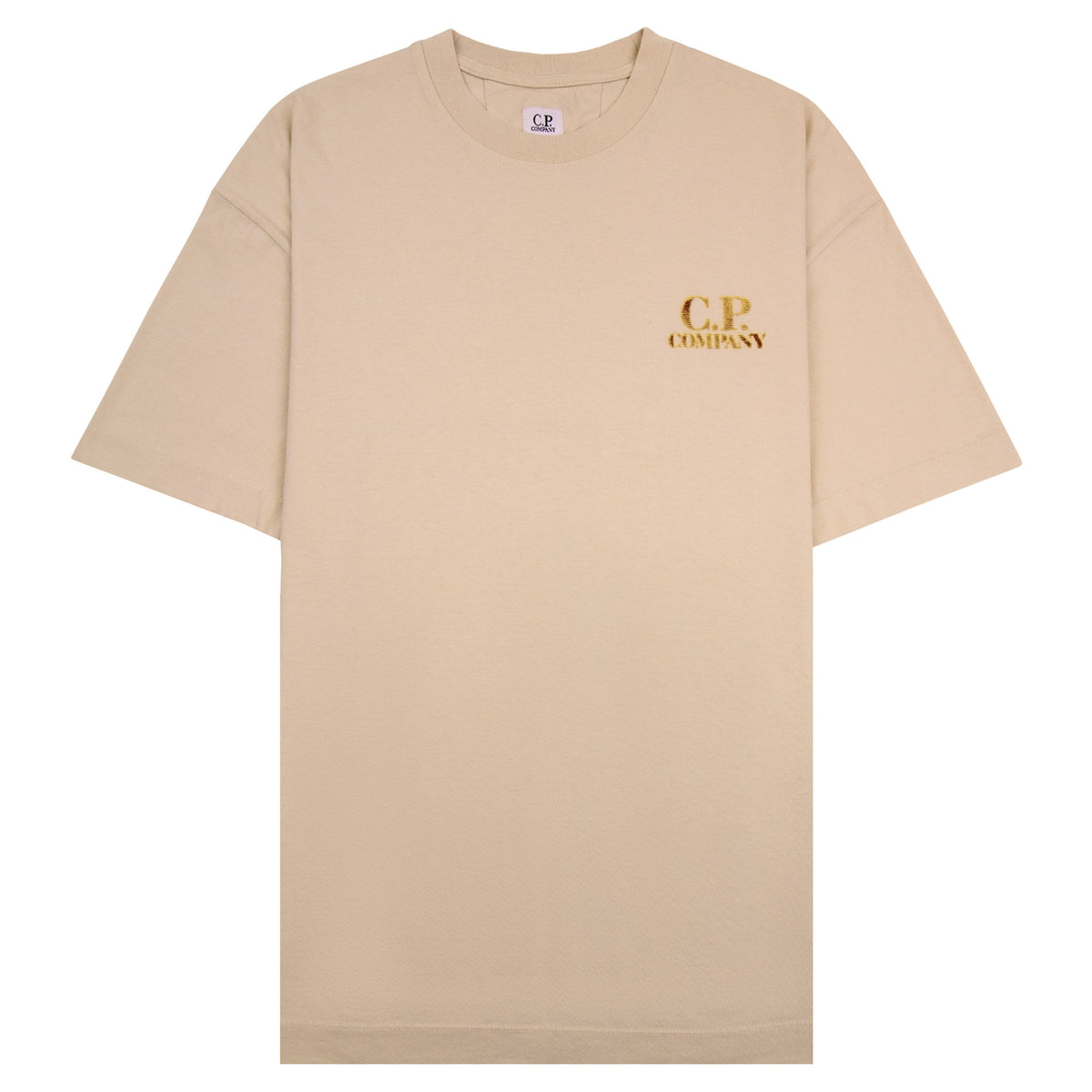 Cp Company 30/1 Jersey Comfort Logo T-Shirt FROZEN DEW 114