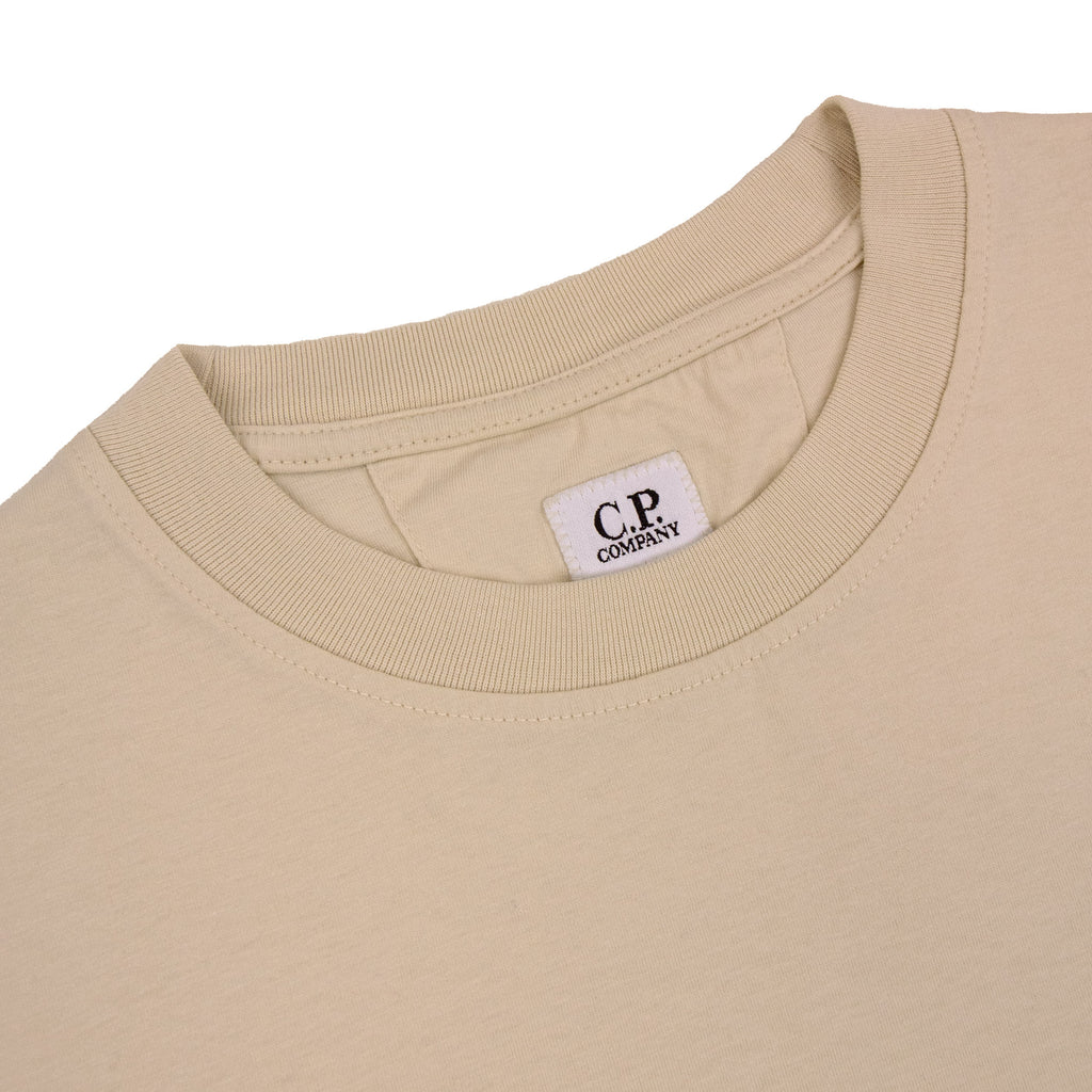 Cp Company 30/1 Jersey Comfort Logo T-Shirt FROZEN DEW 114