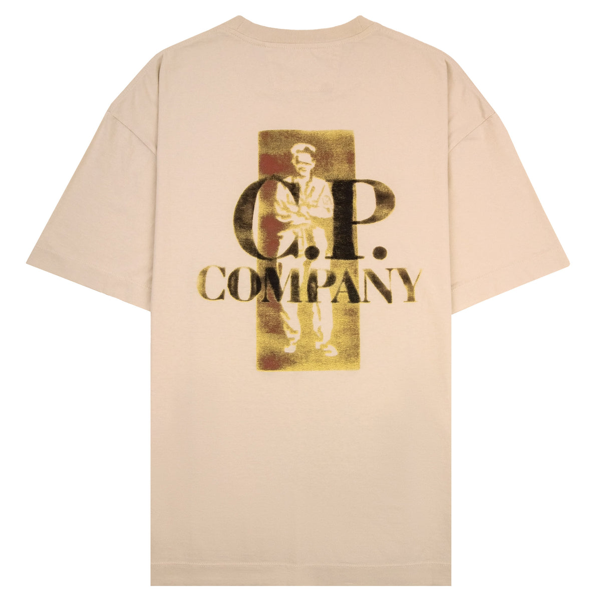 Cp Company 30/1 Jersey Comfort Logo T-Shirt FROZEN DEW 114