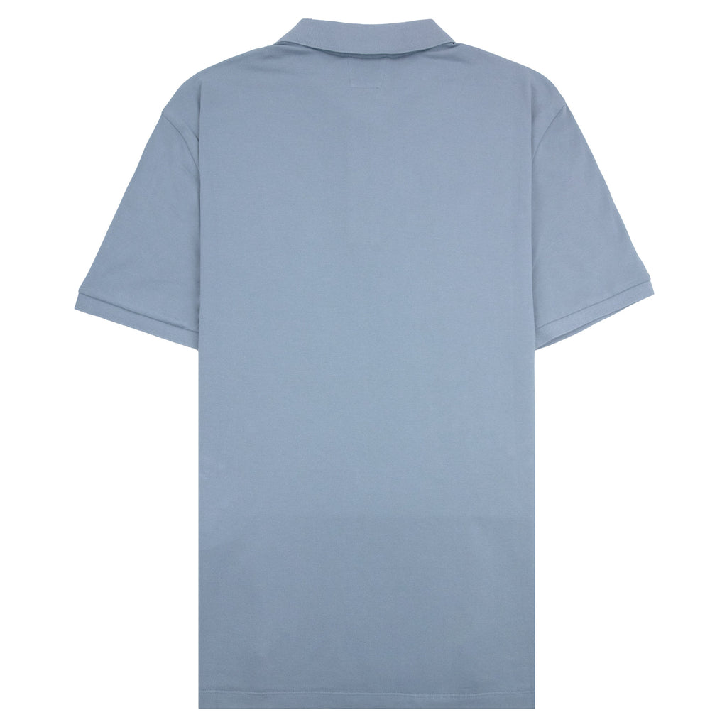 Cp Company Stretch Piquet Short Sleeve Polo BLUE 809