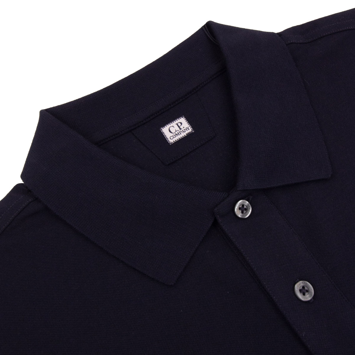 Cp Company Stretch Piquet Short Sleeve Polo NAVY 888
