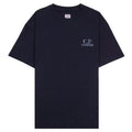 Cp Company 30/1 Jersey Comfort Logo T-Shirt NAVY 888
