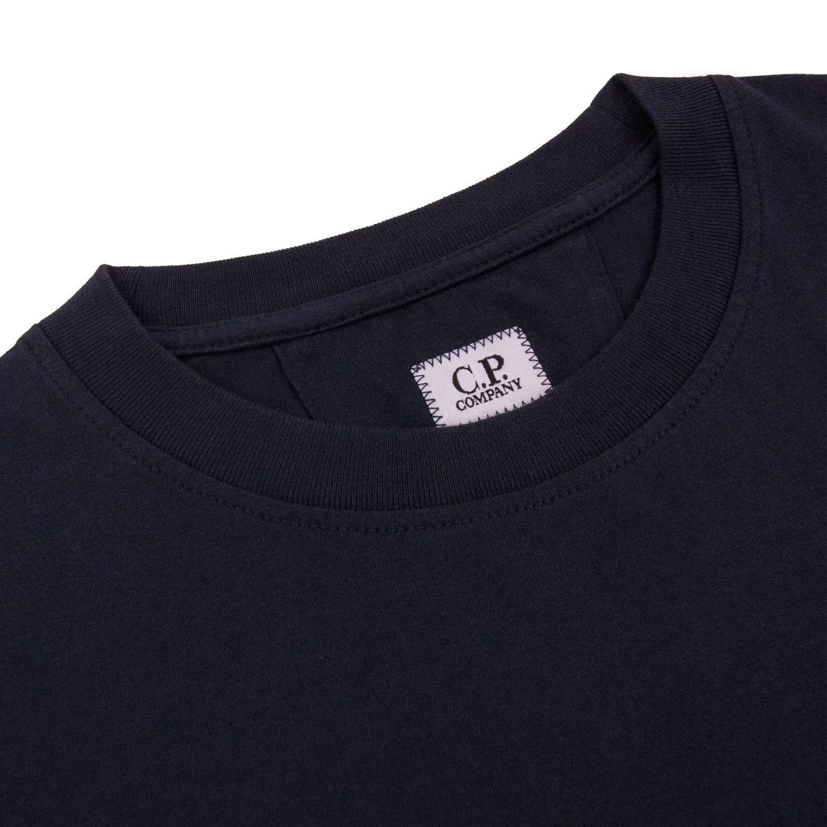 Cp Company 30/1 Jersey Comfort Logo T-Shirt NAVY 888