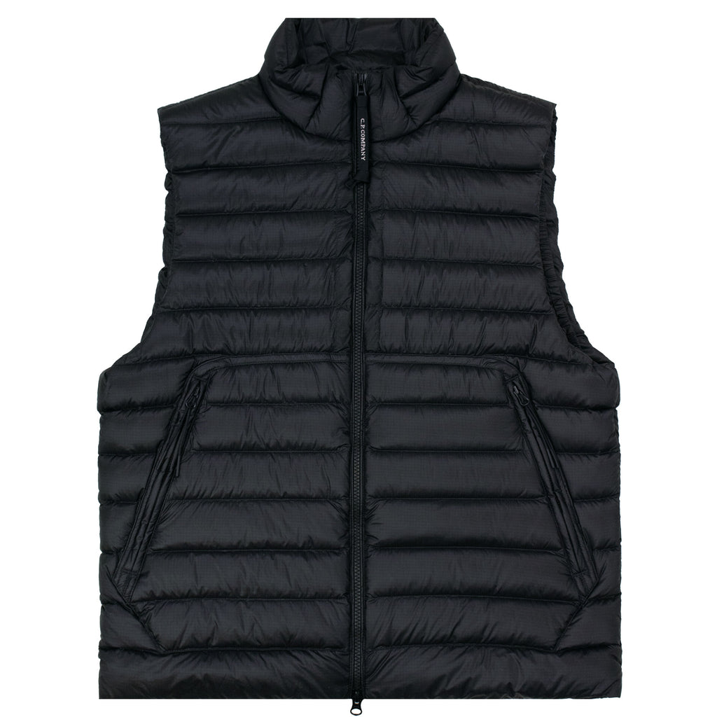 Cp Company D.D. Shell Down Lens Gilet Black 999