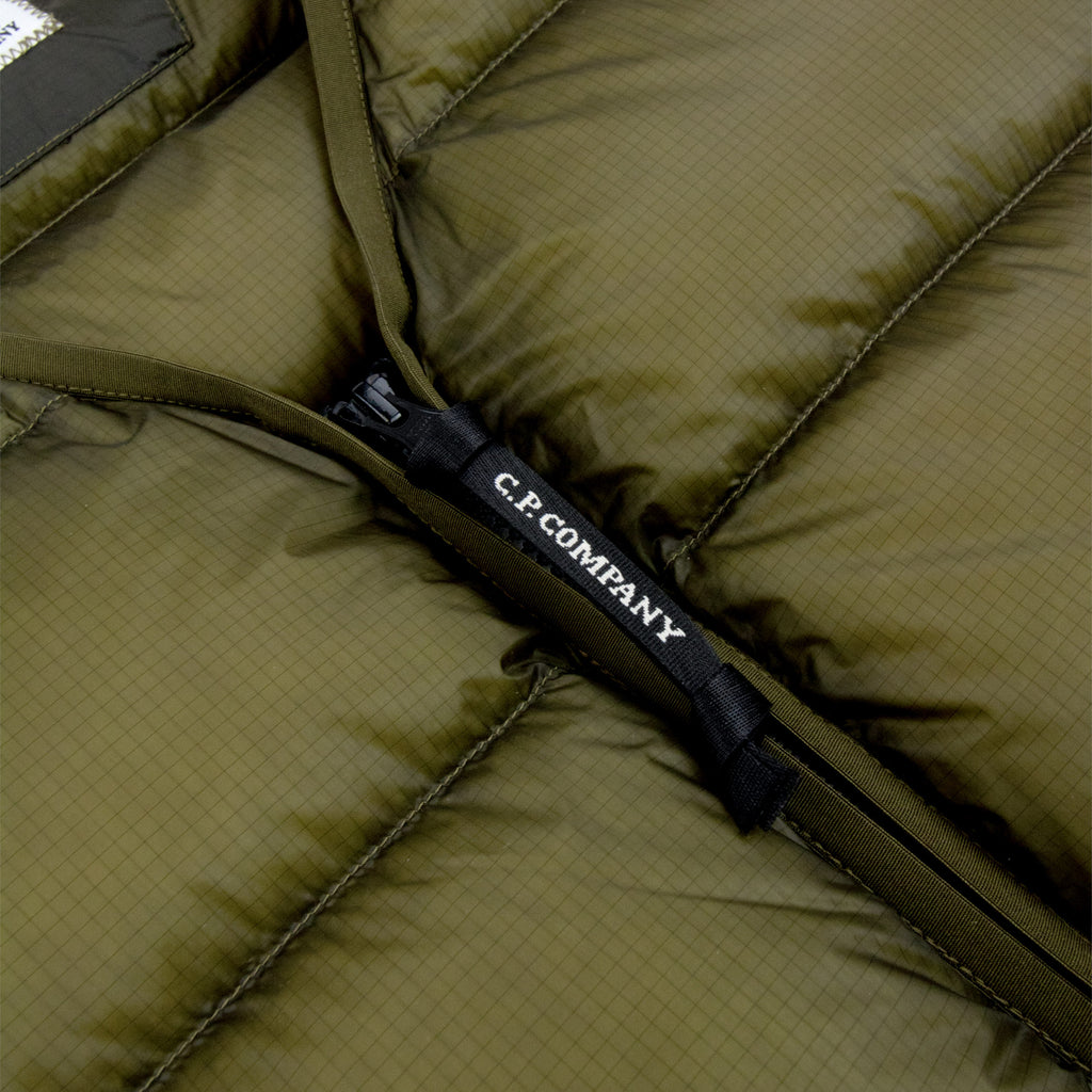 CP Company DD Shell Down Lens Vest BUTTERNUT 653
