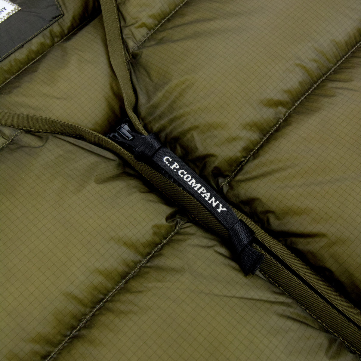 CP Company DD Shell Down Lens Vest BUTTERNUT 653