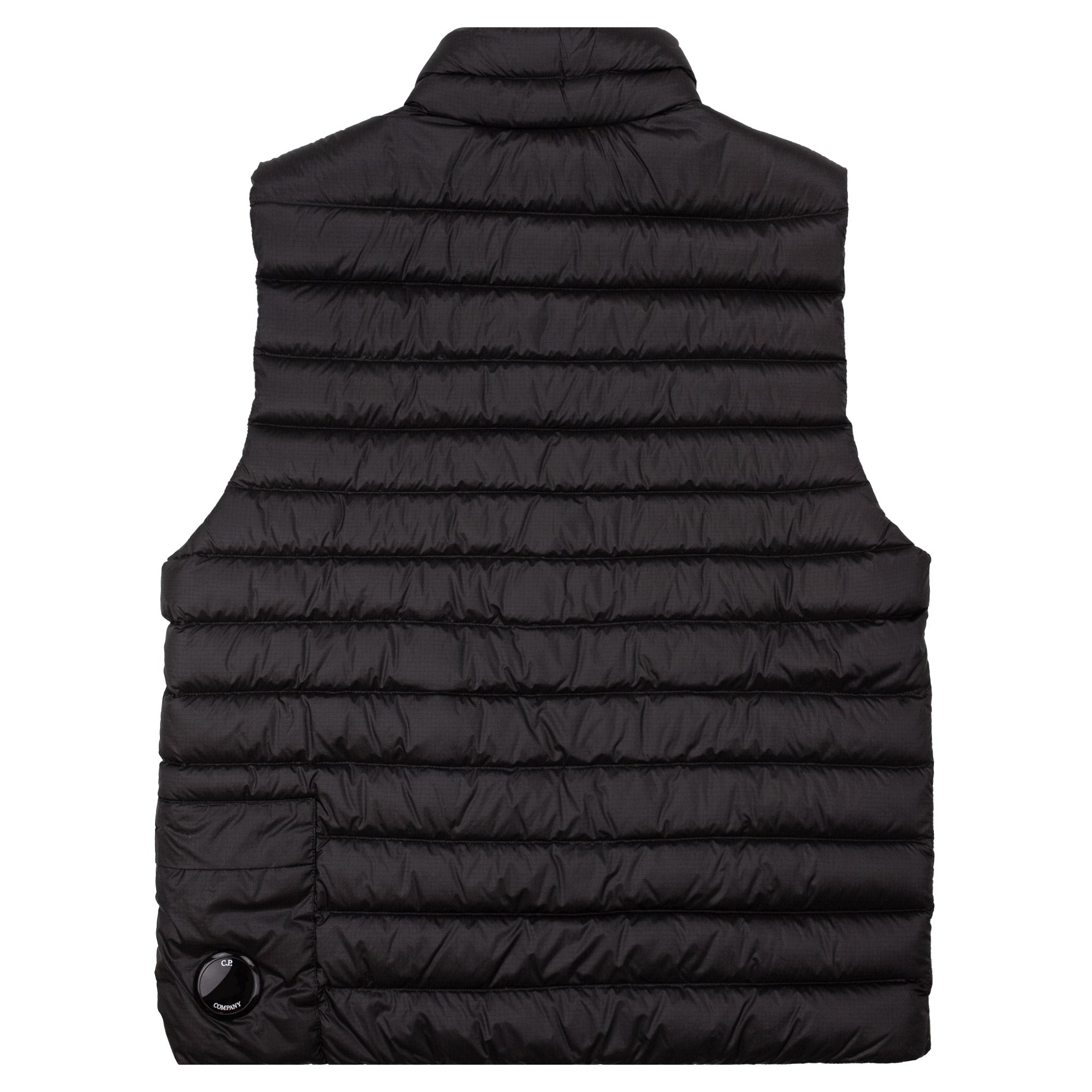 Cp Company D.D. Shell Down Lens Gilet Black 999