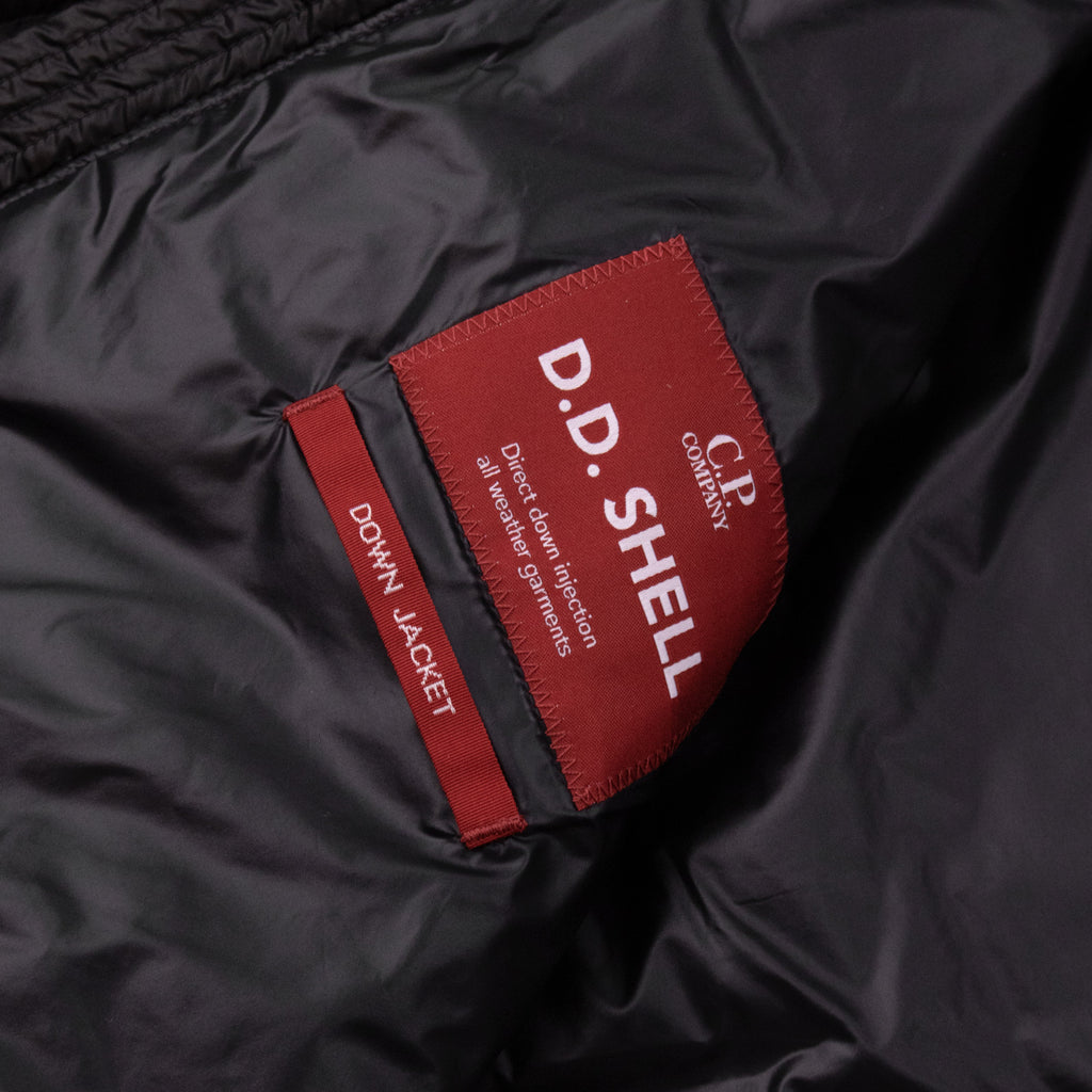 Cp Company D.D. Shell Down Lens Gilet Black 999