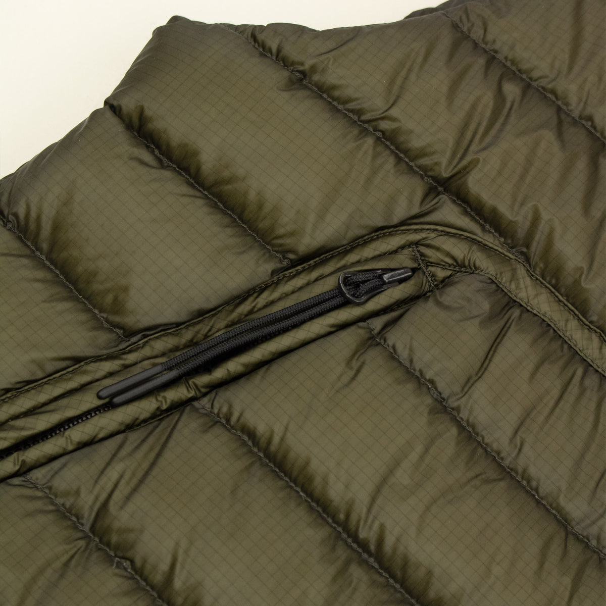 Cp Company D.D. Shell Down Lens Gilet Khaki 683