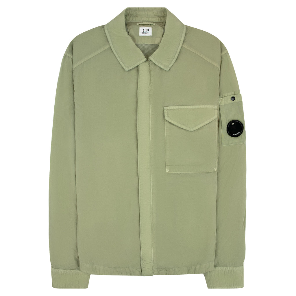 Cp Company Chrome R Pocket Overshirt MOSS GRAY 610