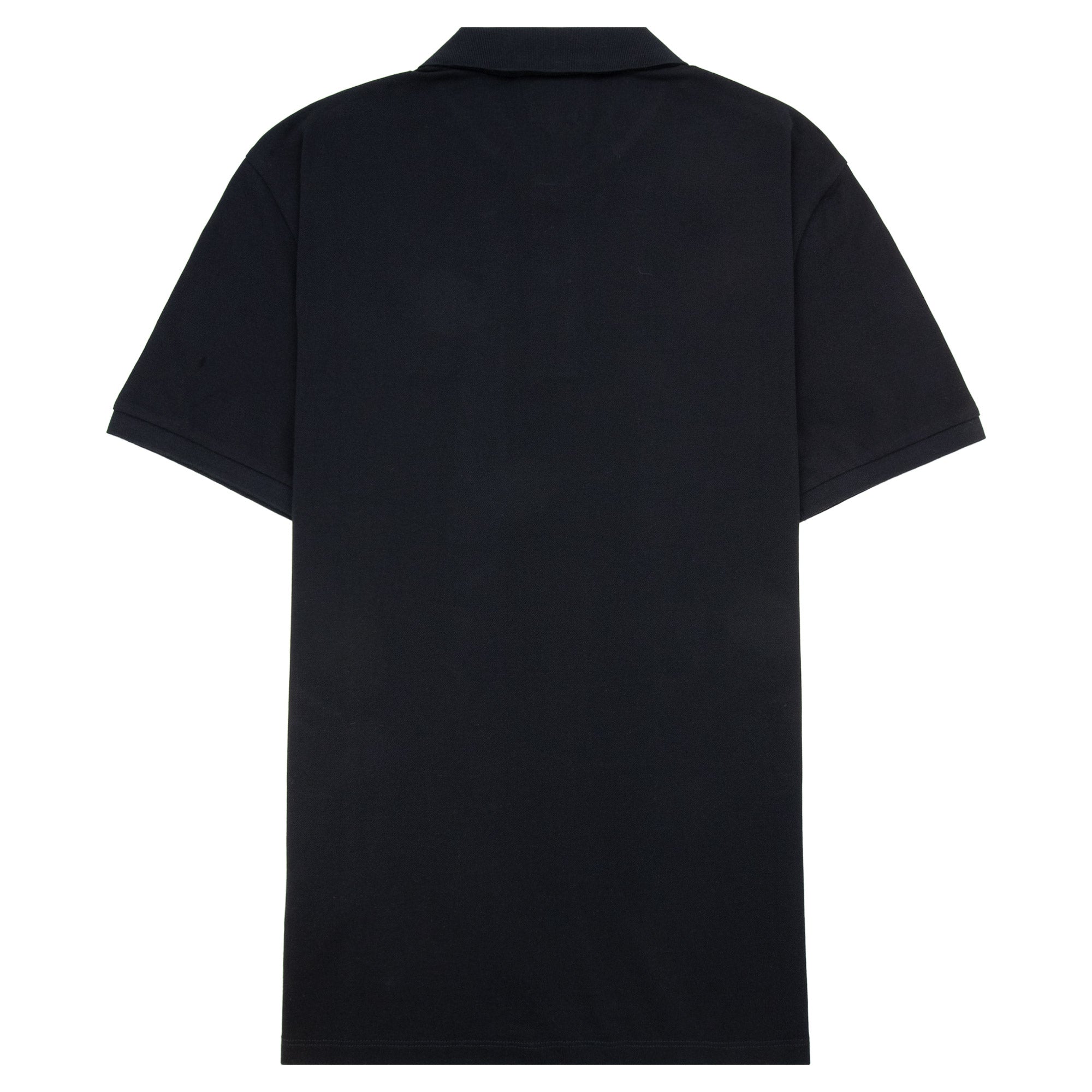 Cp Company Stretch Piquet Short Sleeve Polo Black 999