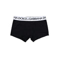 Dolce & Gabbana Two Way Stretch Cotton Boxers BLACK