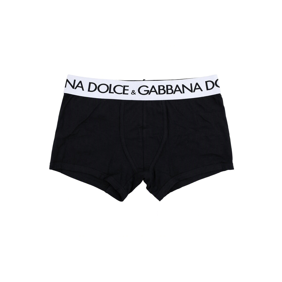 Dolce & Gabbana Two Way Stretch Cotton Boxers BLACK