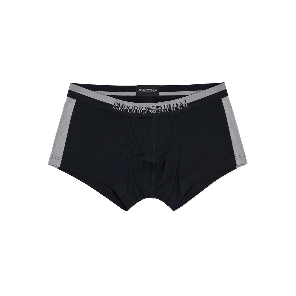 Emporio Armani Eagle Logo Boxer Shorts BLACK/GREY