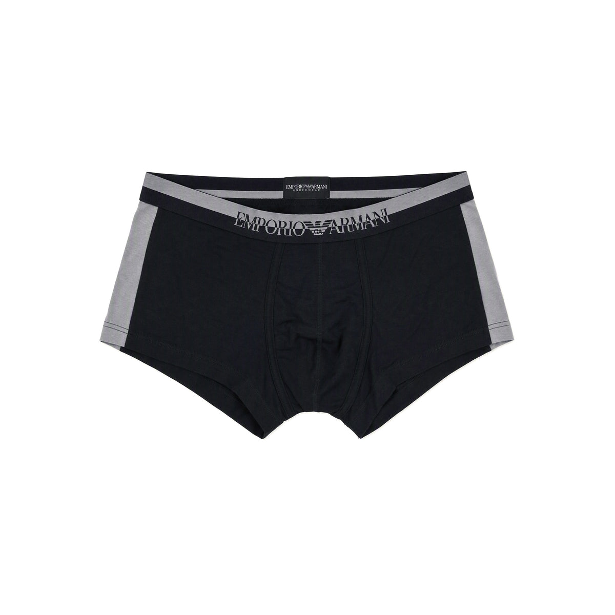 Emporio Armani Eagle Logo Boxer Shorts BLACK/GREY