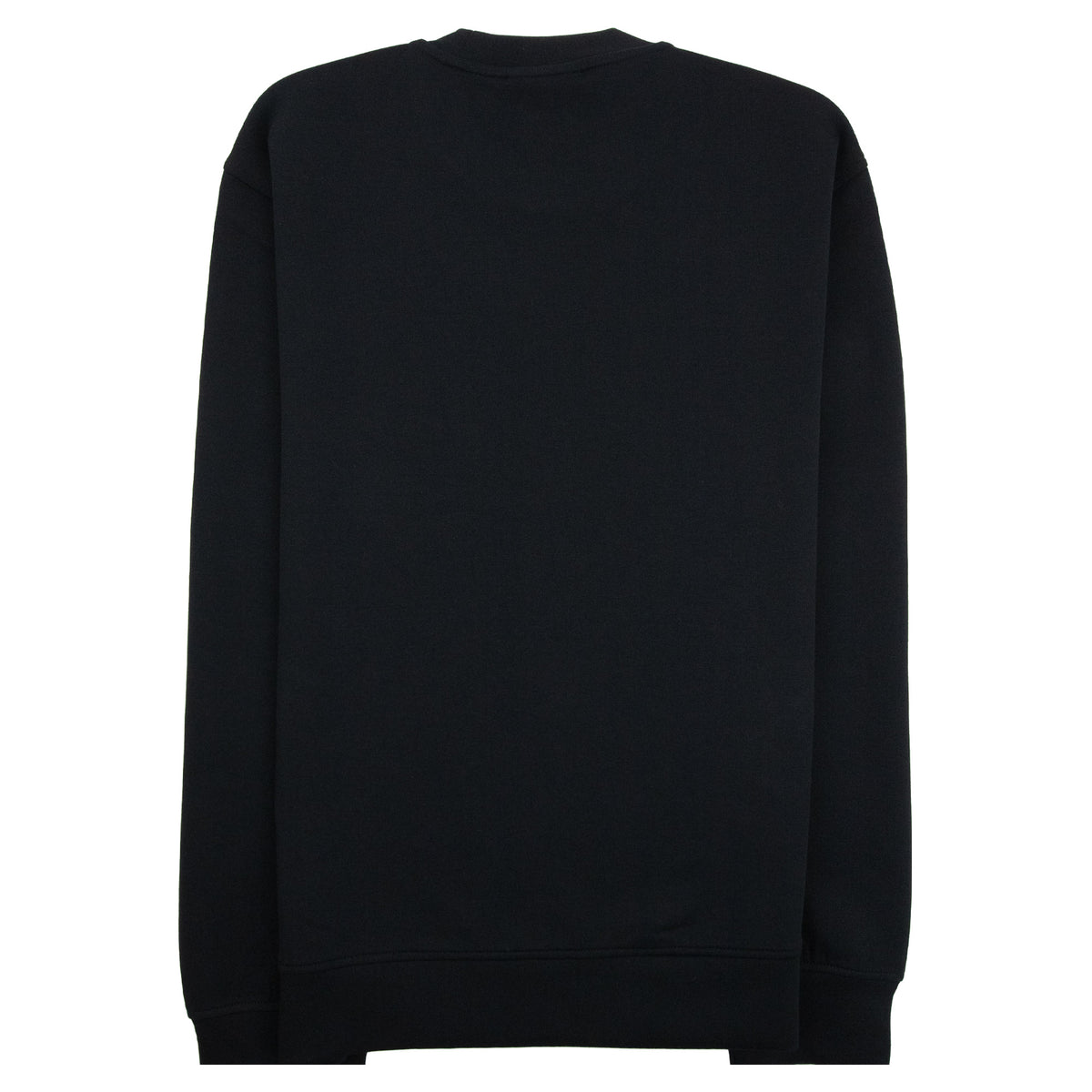 Emporio Armani Eagle Logo Double Jersey Sweatshirt Black