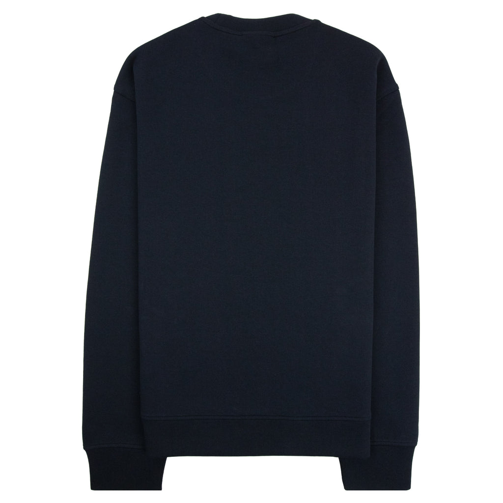 Emporio Armani EA Logo Dynamic Double Jersey Sweatshirt Navy