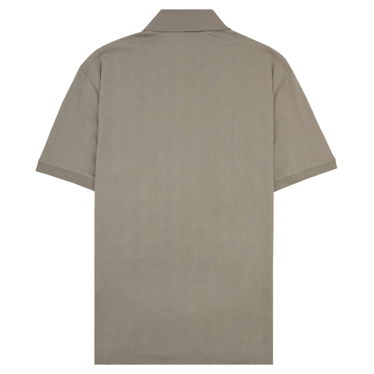 Emporio Armani All Over Micro Eagle Polo Beige