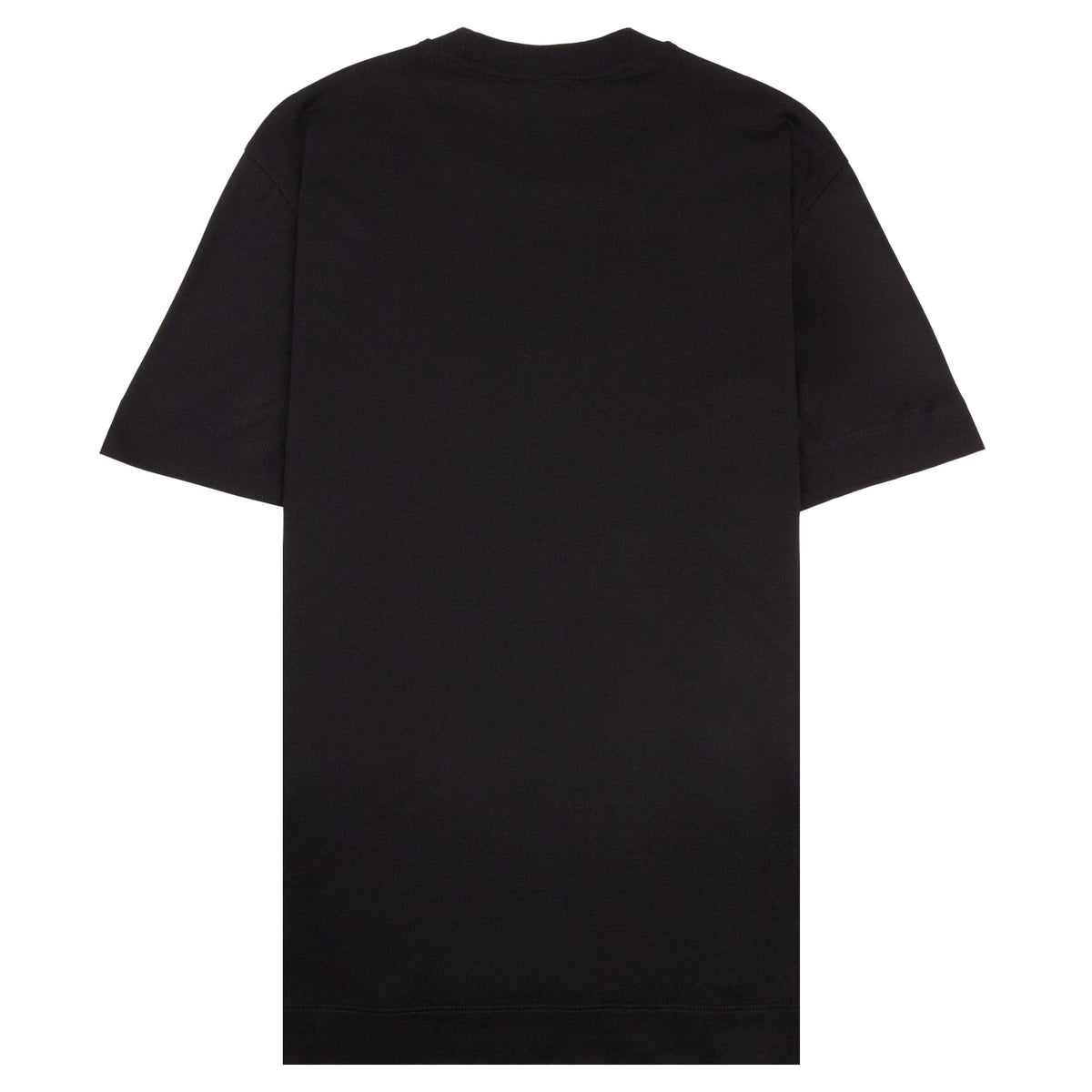 Emporio Armani Graphic Embroidered Logo T Shirt BLACK