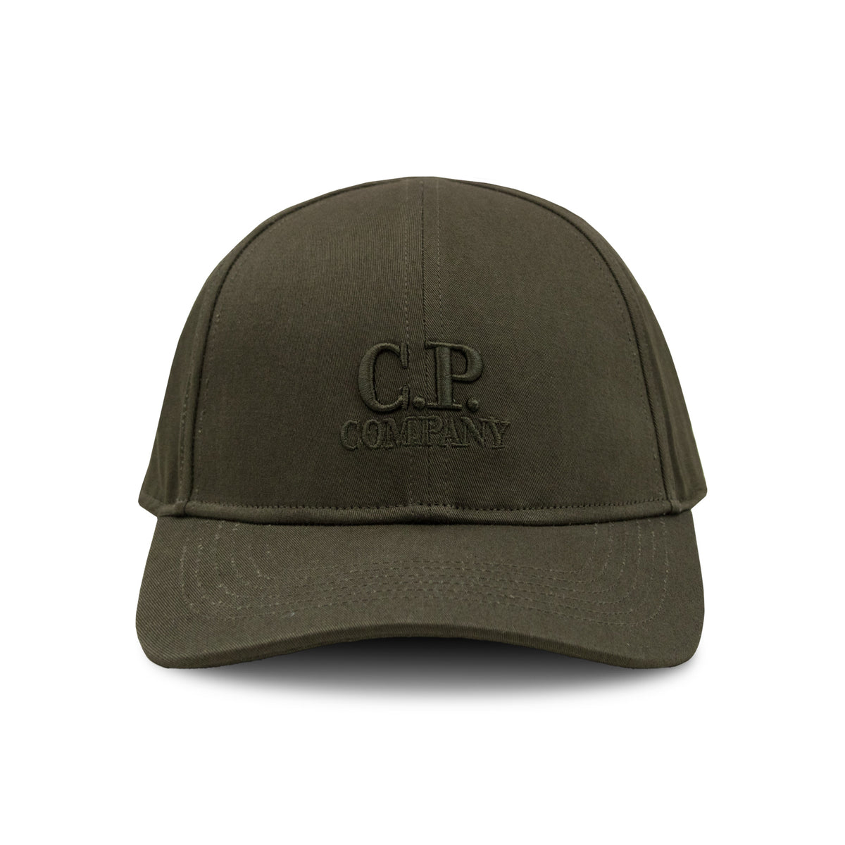 Cp Company Embroidered Logo Cap KHAKI 683