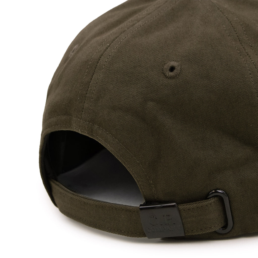 Cp Company Embroidered Logo Cap KHAKI 683