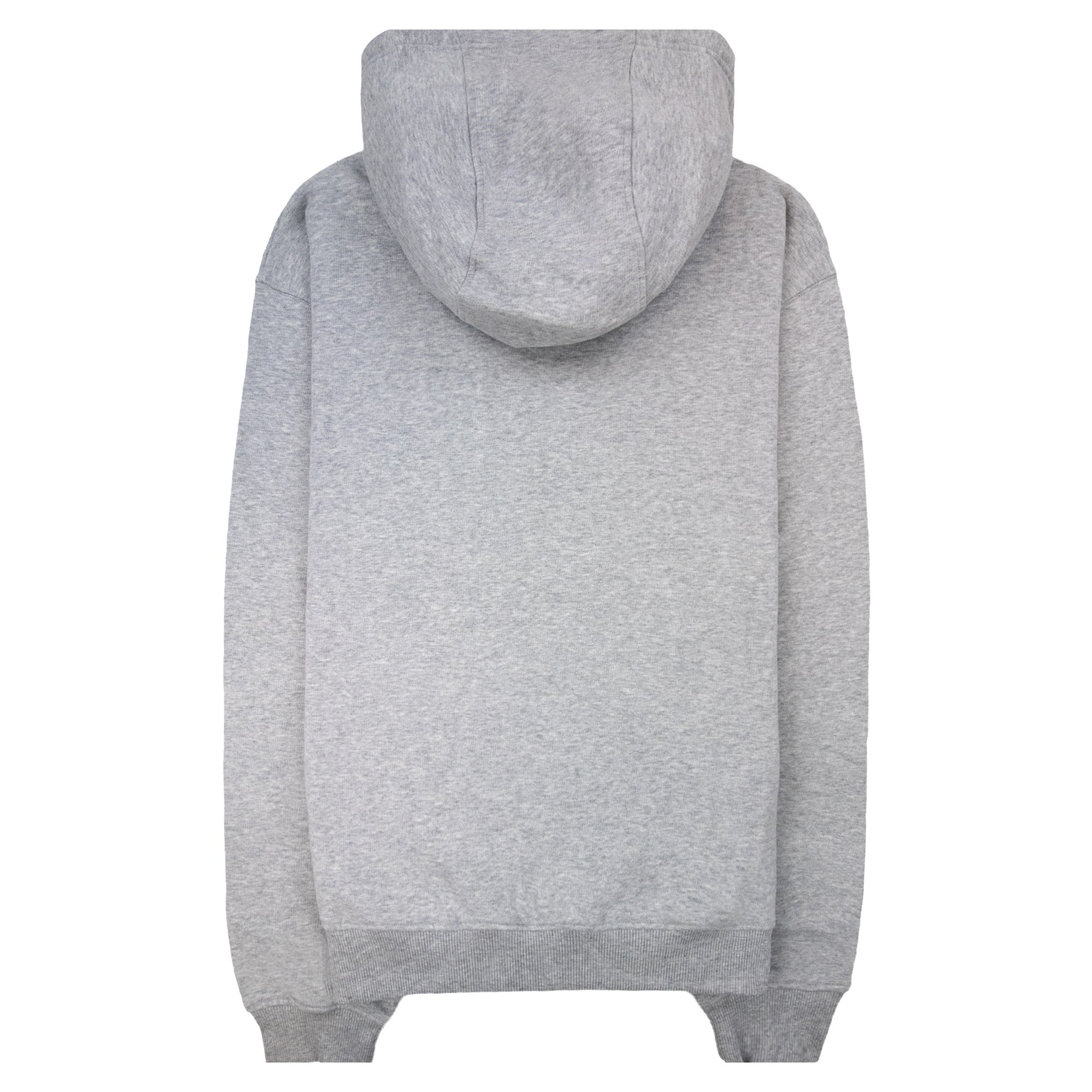 Casablanca Cashmere Blend Zip Hooded Sweatshirt Grey Marle