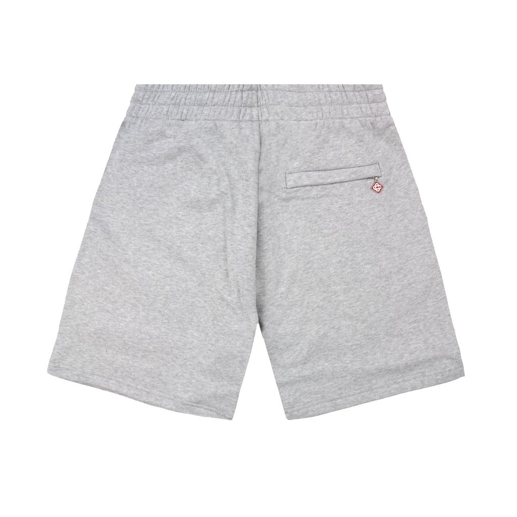 Casablanca Cashmere Blend Sweat Shorts Grey Marle