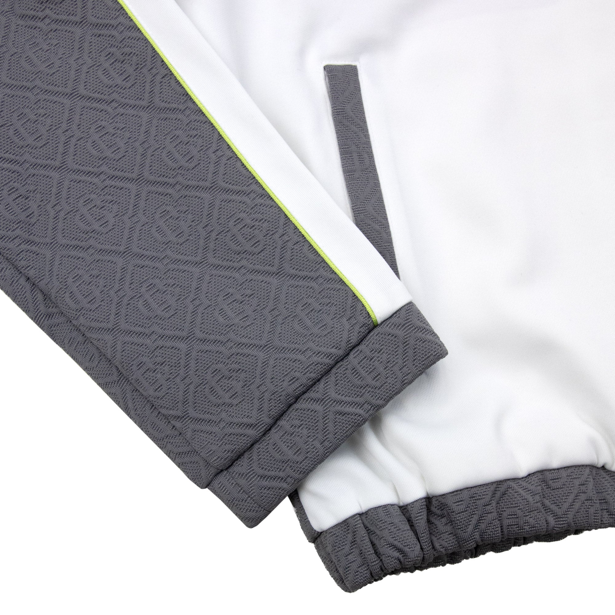 Casablanca Tennis Jacquard Track Jacket Grey/White