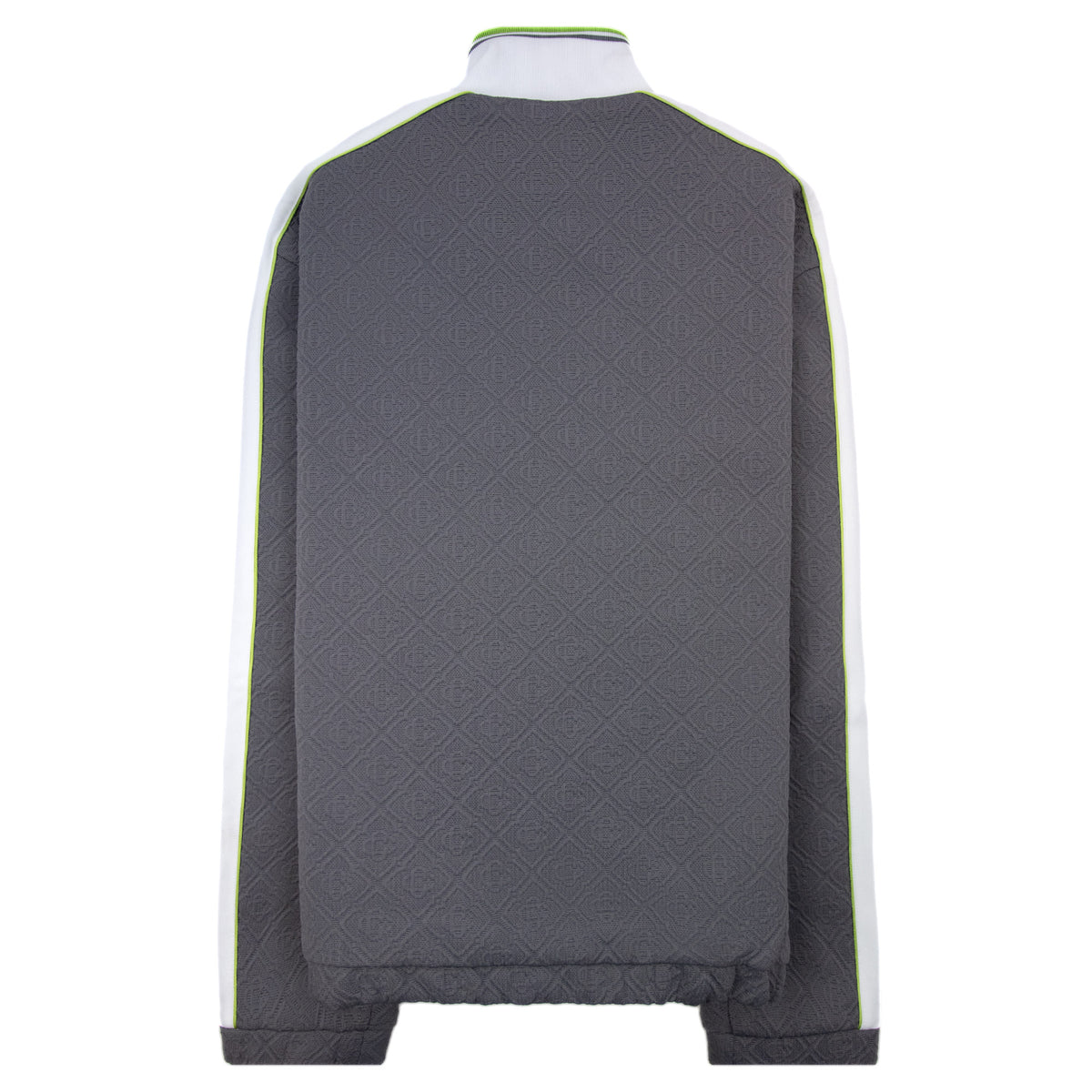 Casablanca Tennis Jacquard Track Jacket Grey/White